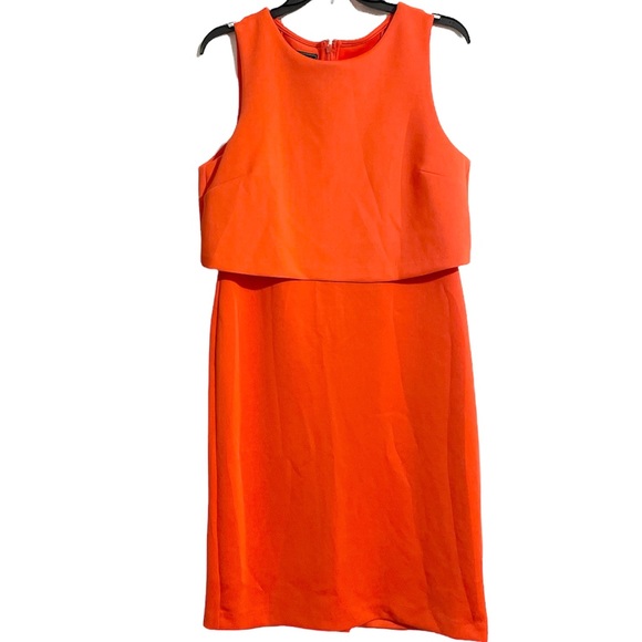 Metaphor Dresses Metaphor Sleeveless Orange Dress Poshmark